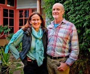 Kate and Phil, two of Commonground's founding members